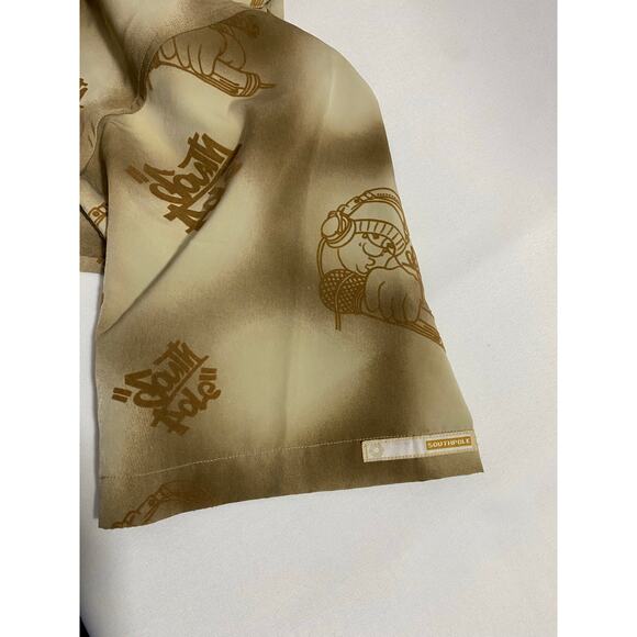 Vtg South Pole Men's L Shirt Hip Hop Button Fat Albert 1990's Y2k Loose Baggy - Picture 6 of 11